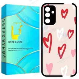 کاور قاب گارد طرح قلب مدل GCHPA34 مناسب برای گوشی موبایل سامسونگ Galaxy A34 5G