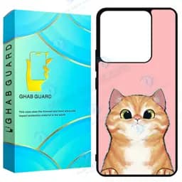 کاور قاب گارد طرح گربه مدل GN14 مناسب برای گوشی موبایل شیائومی Redmi Note 14 5G