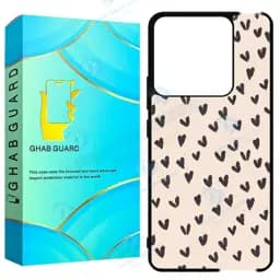 کاور قاب گارد طرح قلب مدل GN14 مناسب برای گوشی موبایل شیائومی Redmi Note 14 5G