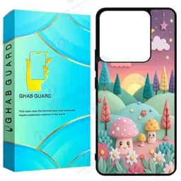 کاور قاب گارد طرح قارچی مدل GN14 مناسب برای گوشی موبایل شیائومی Redmi Note 14 5G