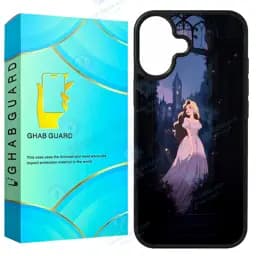 کاور قاب گارد طرح شاهزاده دخترانه مدل GCHP16 مناسب برای گوشی موبایل اپل iPhone 16