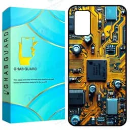 کاور قاب گارد طرح تکنولوژی مدل Gchpa03s مناسب برای گوشی موبایل سامسونگ Galaxy A02s / M02s / A03s