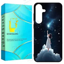 کاور قاب گارد طرح دخترانه مدل GCHPS24 مناسب برای گوشی موبایل سامسونگ Galaxy S24