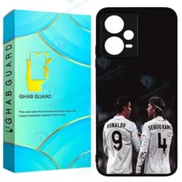 کاور قاب گارد طرح رونالدو و سرجیو مدل Gchpx5p مناسب برای گوشی موبایل شیائومی Poco X5 Pro 5G