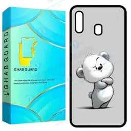 کاور قاب گارد طرح خرس مدل GCHPA20 مناسب برای گوشی موبایل سامسونگ Galaxy A30 / A20 / M10s
