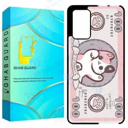 کاور قاب گارد طرح گربه مدل GCHPA72 مناسب برای گوشی موبایل سامسونگ Galaxy A72 4G