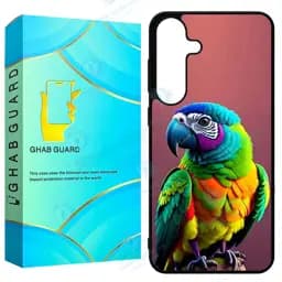 کاور قاب گارد طرح طوطی مدل GCHPS24 مناسب برای گوشی موبایل سامسونگ Galaxy S24