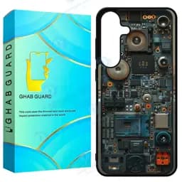 کاور قاب گارد طرح تکنولوژی مدل GCHPS24 مناسب برای گوشی موبایل سامسونگ Galaxy S24