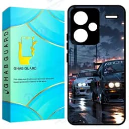 کاور قاب گارد طرح ماشین مدل Gchpn13pl مناسب برای گوشی موبایل شیائومی Redmi Note 13 Pro Plus