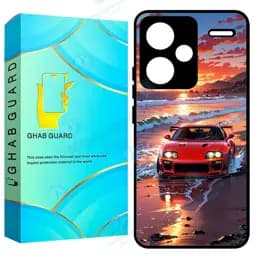 کاور قاب گارد طرح ماشین مدل Gchpn13pl مناسب برای گوشی موبایل شیائومی Redmi Note 13 Pro Plus