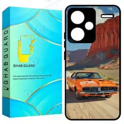 کاور قاب گارد طرح ماشین مدل Gchpn13pl مناسب برای گوشی موبایل شیائومی Redmi Note 13 Pro Plus