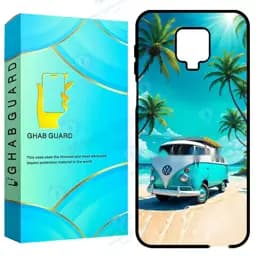 کاور قاب گارد طرح ماشین مدل Gchpn9s مناسب برای گوشی موبایل شیائومی Redmi Note 9S / Redmi Note 9 Pro / Redmi Note 9 Pro Max