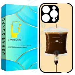 کاور قاب گارد طرح یک واحد قهوه مدل Gchp16p مناسب برای گوشی موبایل اپل iPhone 16 Pro