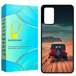 کاور قاب گارد طرح ماشین مدل GCHPA72 مناسب برای گوشی موبایل سامسونگ Galaxy A72 4G