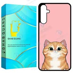 کاور قاب گارد طرح گربه مدل GCHPA14 مناسب برای گوشی موبایل سامسونگ Galaxy A14 4G / A14 5G / M14 5G