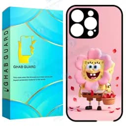 کاور قاب گارد طرح باب اسفنجی مدل Gchp16p مناسب برای گوشی موبایل اپل iPhone 16 Pro