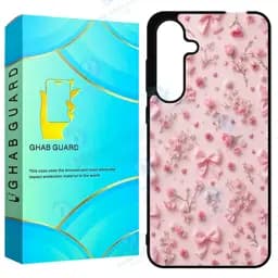 کاور قاب گارد طرح گل و پاپیون مدل Gs25fe مناسب برای گوشی موبایل سامسونگ Galaxy S25 Fe