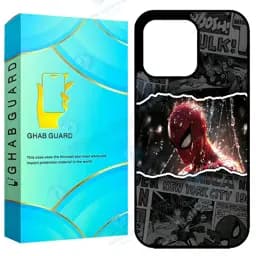 کاور قاب گارد طرح اسپایدر من مدل Gchp13pm مناسب برای گوشی موبایل اپل iPhone 13 Pro Max