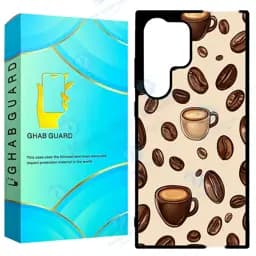 کاور قاب گارد طرح قهوه مدل Gchpd24u مناسب برای گوشی موبایل سامسونگ Galaxy S24 Ultra 5G