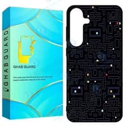 کاور قاب گارد طرح پکمن مدل GCHPS24 مناسب برای گوشی موبایل سامسونگ Galaxy S24