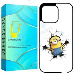 کاور قاب گارد طرح مینیون مدل Gchp13pm مناسب برای گوشی موبایل اپل iPhone 13 Pro Max