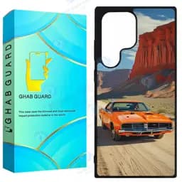 کاور قاب گارد طرح ماشین مدل Gchps22u مناسب برای گوشی موبایل سامسونگ Galaxy S22 Ultra 5G