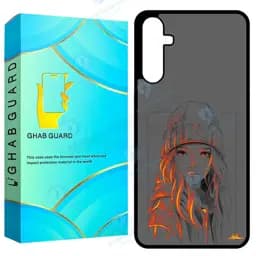کاور قاب گارد طرح دخترانه مدل GCHPA14 مناسب برای گوشی موبایل سامسونگ Galaxy A14 4G / A14 5G / M14 5G