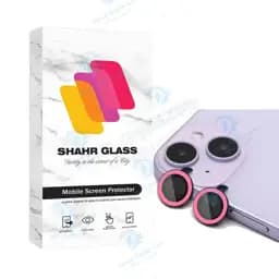 محافظ لنز دوربین شهر گلس مدل Shabrangs مناسب برای گوشی موبایل اپل iPhone 15