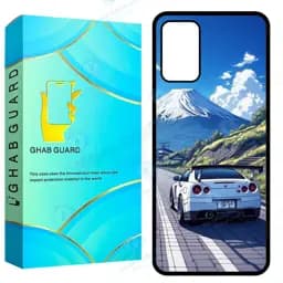 کاور قاب گارد طرح ماشین مدل Cpa32g مناسب برای گوشی موبایل سامسونگ Galaxy A32 4G