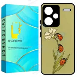 کاور قاب گارد طرح کفشدوزک مدل Gchpn13pl مناسب برای گوشی موبایل شیائومی Redmi Note 13 Pro Plus