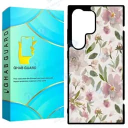 کاور قاب گارد طرح گل مدل Gchpd24u مناسب برای گوشی موبایل سامسونگ Galaxy S24 Ultra 5G