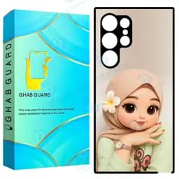 کاور قاب گارد طرح دختر مدل Gchps23u مناسب برای گوشی موبایل سامسونگ Galaxy S23 Ultra 5G