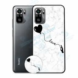 قاب طرح دار دخترانه Xiaomi Redmi Note 10 4G مدل Love