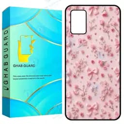 کاور قاب گارد طرح گل و پاپیون مدل Gchpa03s مناسب برای گوشی موبایل سامسونگ Galaxy A02s / M02s / A03s