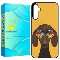 کاور قاب گارد طرح سگ مدل GCHPA35 مناسب برای گوشی موبایل سامسونگ Galaxy A35 5G