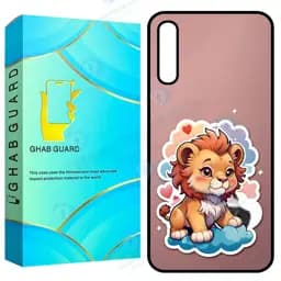 کاور قاب گارد طرح بچه شیر مدل GCHPA50 مناسب برای گوشی موبایل سامسونگ Galaxy A50 / A50s / A30s