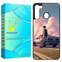 کاور قاب گارد طرح ماشین مدل GCHPA21 مناسب برای گوشی موبایل سامسونگ Galaxy A21