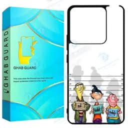 کاور قاب گارد طرح سه متهم ادی مدل GN14 مناسب برای گوشی موبایل شیائومی Redmi Note 14 5G