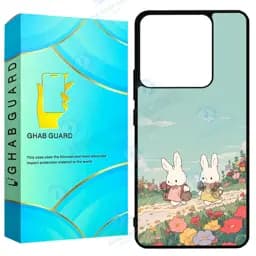کاور قاب گارد طرح خرگوش مدل GN14 مناسب برای گوشی موبایل شیائومی Redmi Note 14 5G