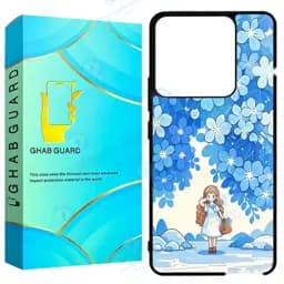 کاور قاب گارد طرح دخترانه مدل GN14 مناسب برای گوشی موبایل شیائومی Redmi Note 14 5G