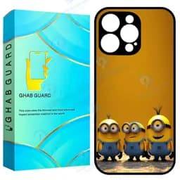 کاور قاب گارد طرح مینیون مدل Gchp16p مناسب برای گوشی موبایل اپل iPhone 16 Pro