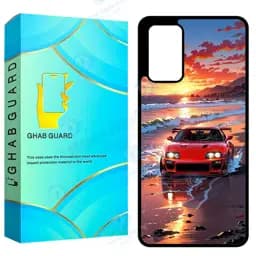 کاور قاب گارد طرح ماشین مدل GCHPA72 مناسب برای گوشی موبایل سامسونگ Galaxy A72 4G