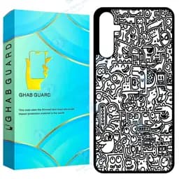 کاور قاب گارد طرح نقاشی مدل GCHPA24 مناسب برای گوشی موبایل سامسونگ Galaxy A24 4G