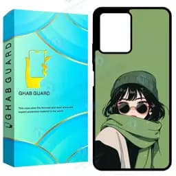 کاور قاب گارد طرح دختر مدل Gchprn12pp مناسب برای گوشی موبایل شیائومی Redmi Note 12 Pro Plus