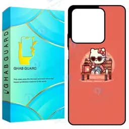 کاور قاب گارد طرح کیتی مدل GCHPN134 مناسب برای گوشی موبایل شیائومی Redmi Note 13 4G