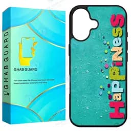 کاور قاب گارد طرح خوشحالی مدل G16pl مناسب برای گوشی موبایل اپل iPhone 16 Plus