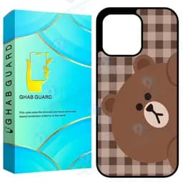 کاور قاب گارد طرح خرس مدل Gchp13p مناسب برای گوشی موبایل اپل iPhone 13 Pro