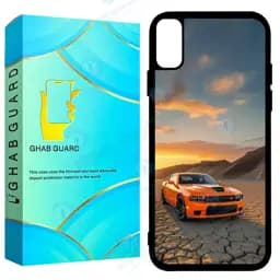 کاور قاب گارد طرح ماشین مدل Gchpx مناسب برای گوشی موبایل اپل iPhone X / Xs