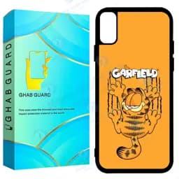 کاور قاب گارد طرح گارفیلد مدل Gchpx مناسب برای گوشی موبایل اپل iPhone X / Xs