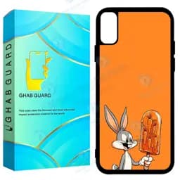 کاور قاب گارد طرح خرگوش مدل Gchpx مناسب برای گوشی موبایل اپل iPhone X / Xs